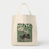 Uh-Huh Panda Tote Bag (Voorkant)