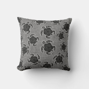 Uhane Honu Hibiscus Batik Hawaiian Turtle Kussen