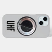 UHF-televisiekanaal Case-Mate iPhone Case (Achterkant (horizontaal))