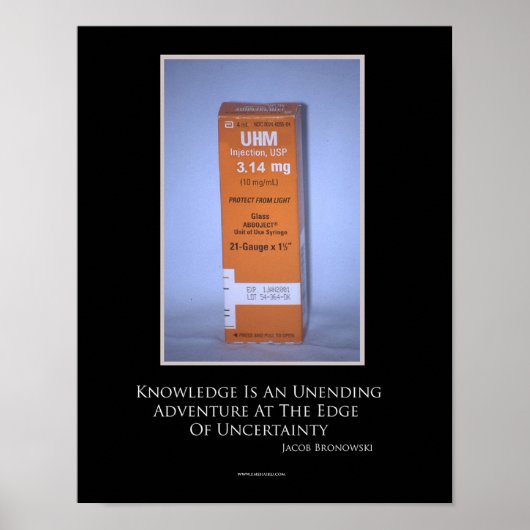 Uhm Motivatie Poster (Voorkant)