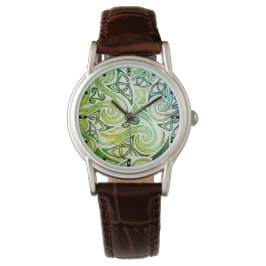 Uhr Celtic Triskele Horloge