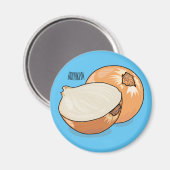 Ui-cartoon illustratie magneet (Voorkant / Achterkant)