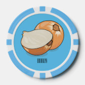 Ui-cartoon illustratie poker chips (Voorkant)