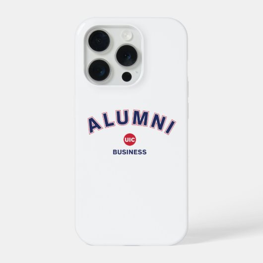 UIC Business Alumni iPhone Hoesje (Achterkant)