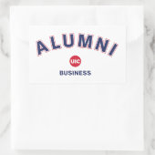 UIC Business Alumni Rechthoekige Sticker (Tas)