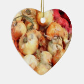 Uien Close-up Keramisch Ornament (Rechts)