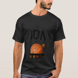 Uien die in een Basketball Net ORIGINAL gaan T-shirt