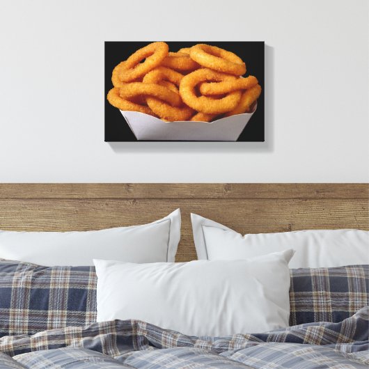 Uien Rings Canvas Afdruk (Insitu (Slaapkamer))