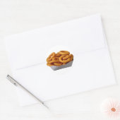 Uien Rings Ronde Sticker (Envelop)