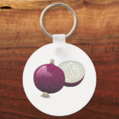 Uien Sleutelhanger (Voorkant)