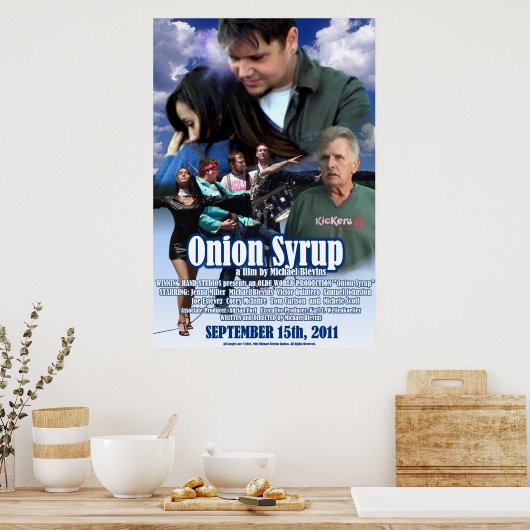 Uien Syrup Poster II (Keuken)