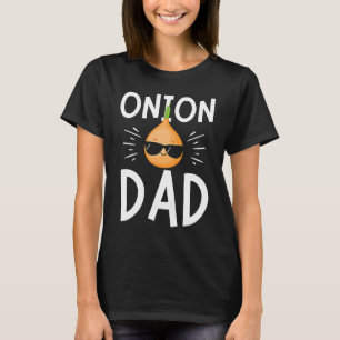 Uien Vader Groente Vaderendag Tuinier T-shirt