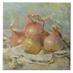 uien van Pierre-Auguste Renoir Tegeltje