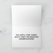 Uil Afstuderen Kaart (Binnen)