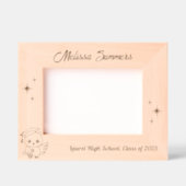 Uil Afstuderen Pet Scroll 7x5 Gegraveerde Lijstjes (Voorkant)