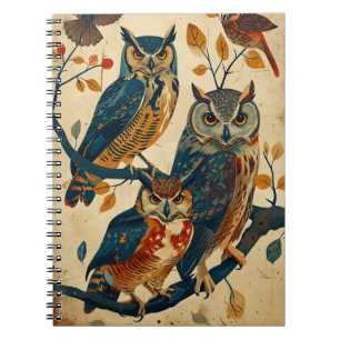 Uil art Notitieboek