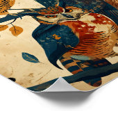  Uil art Poster (Hoek)