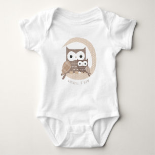 Uil Baby T-shirt Baby Bodysuit