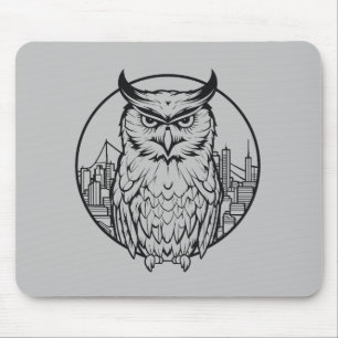 Uil Bird Animal Freedom World Wildlife Wonder Art Muismat