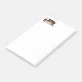 Uil Bloemige Natuur Notities Post-it® Notes (Schuin)