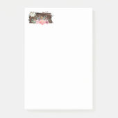 Uil Bloemige Natuur Notities Post-it® Notes (Voorkant)