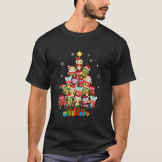 Uil Boom Lelijke Vogels Vieren Feest T-shirt