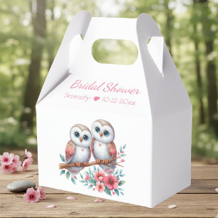 Uil Bos Boho Landelijk Landelijke Bruidsdouche Bedankdoosjes