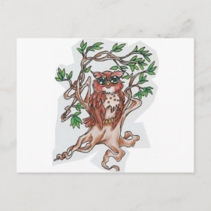Uil Briefkaart