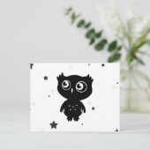 Uil Briefkaart (Staand voorkant)