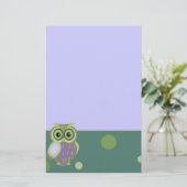 Uil Briefpapier (Staand voorkant)