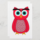 uil briefpapier (Voorkant / Achterkant)