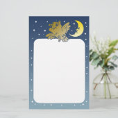 Uil Briefpapier (Staand voorkant)