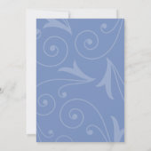 Uil bruiloft Invi Kaart (Achterkant)