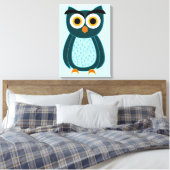 uil canvas afdruk (Insitu (Slaapkamer))