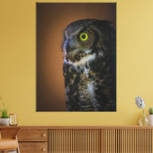 uil canvas afdruk (Insitu (Woonkamer))