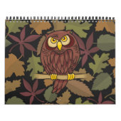 Uil Cartoon Kalender (Hoes)