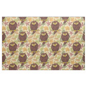 Uil Cartoon Pattern Stof (Fat Quarter)