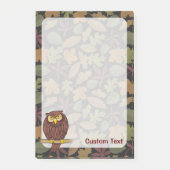 Uil Cartoon Post-it® Notes (Voorkant)