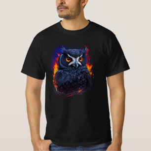 Uil, de nachtvogel t-shirt