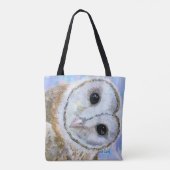 Uil, Designer Tote Tas (Achterkant)