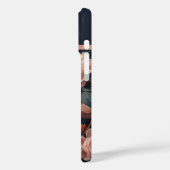 Uil en Rozen Monogram gepersonaliseerd Case-Mate iPhone Case (Achterkant / Links)