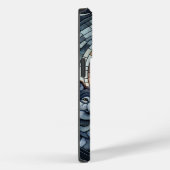 Uil en Wolf Mozaïek Ai Art Case-Mate iPhone Case (Achterkant / Rechts)