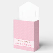 Uil Favor Box (Verjaardag / Baby shower) - Roze Te Bedankdoosjes (Geopend)