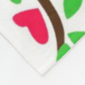 Uil Fleece Deken (Hoek)