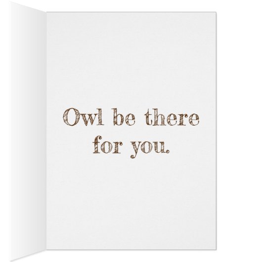 Uil Folk Art Painting (Binnen (Rechts))