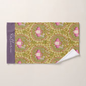 Uil Folk Olive Bad Handdoek (Handdoek)