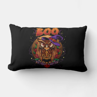Uil Gift | Boo Uil Dragen Heks Pet Voor Halloween Kussen