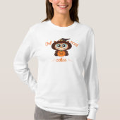 Uil/Herfst/Herfst/Halloween/pompoen T-shirt (Voorkant)