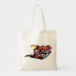 Uil herfst vreugde val tote bag