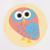 Uil hootie labels (Design 2)